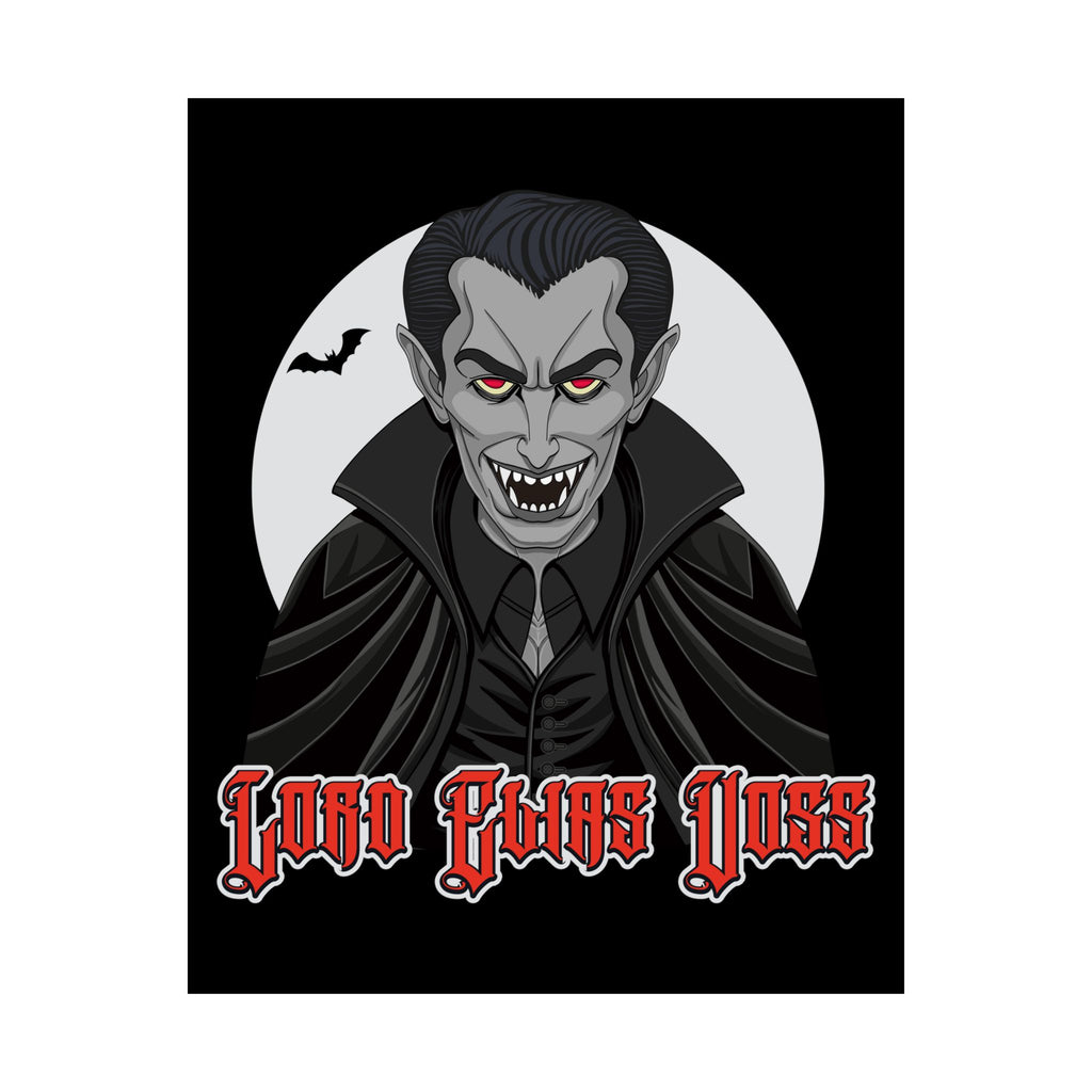 Vampire Portrait Matte Vertical Posters | Dracula Illustration, Gothic Horror