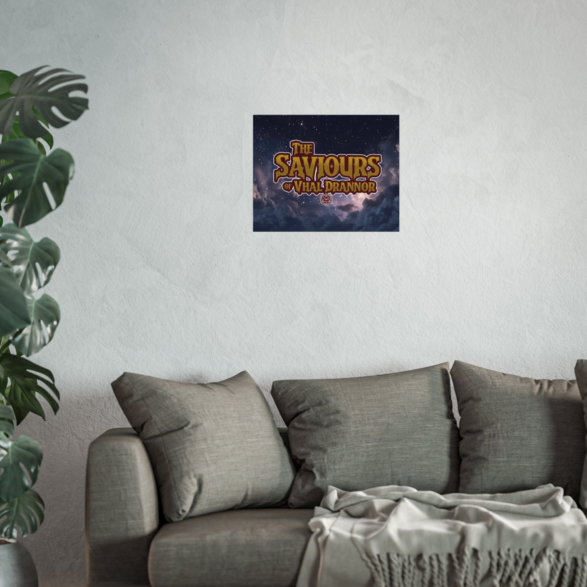 Fine Art Poster — The Saviours of Vhal Drannor Fantasy Print