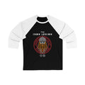 Baseball Tee — The Iron Legion Dwarven Helmet Graphic Raglan Shirt