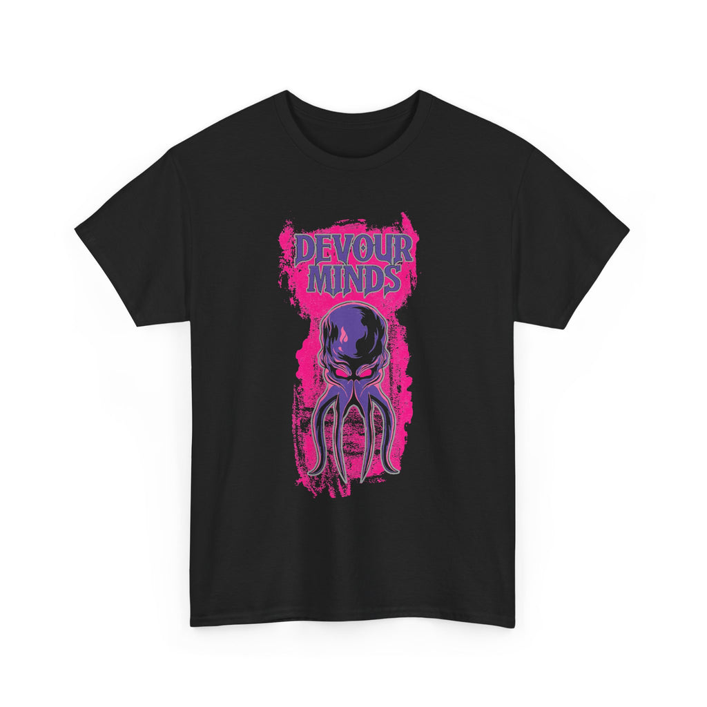 Devour Minds Mind Flayer Illustration T-shirt | Cthulhu Horror Tee | Dungeons and Dragons inspired illustration.