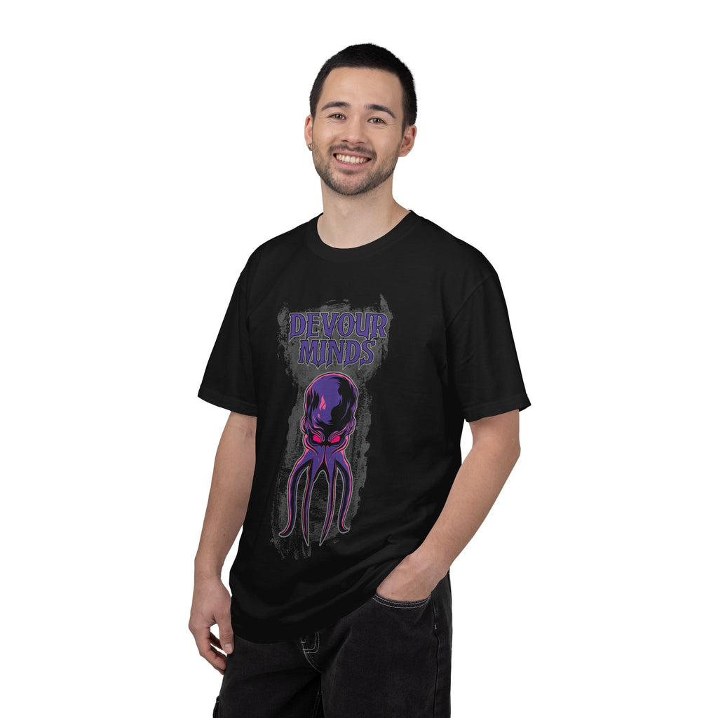 Devour Minds Mind Flayer Illustration T-shirt | Cthulhu Horror Tee | Dungeons and Dragons inspired illustration.