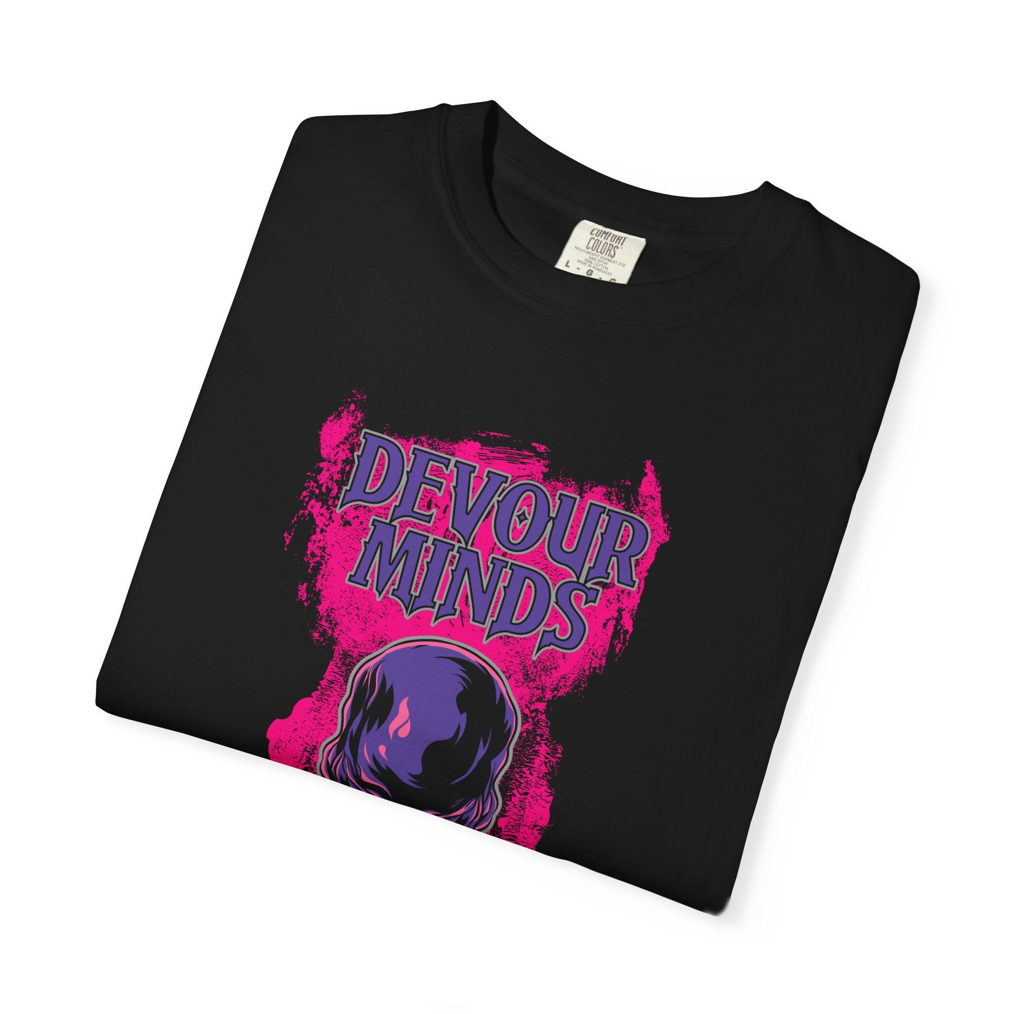 Devour Minds Mind Flayer Illustration T-shirt | Cthulhu Horror Tee | Dungeons and Dragons inspired illustration.