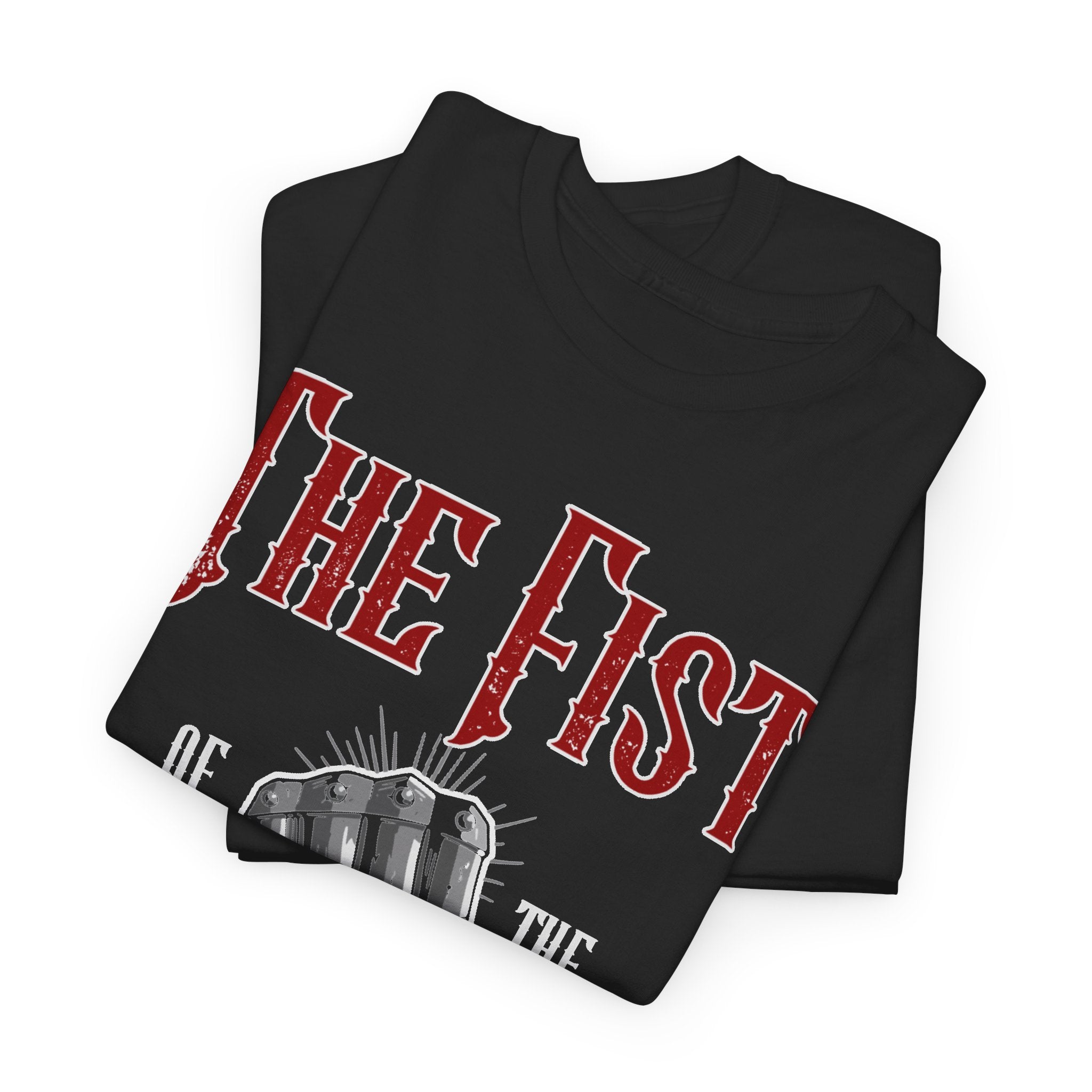 The Fist of the Iron Legion T-shirt | Fist Graphic Tee, Metal Fantasy Design