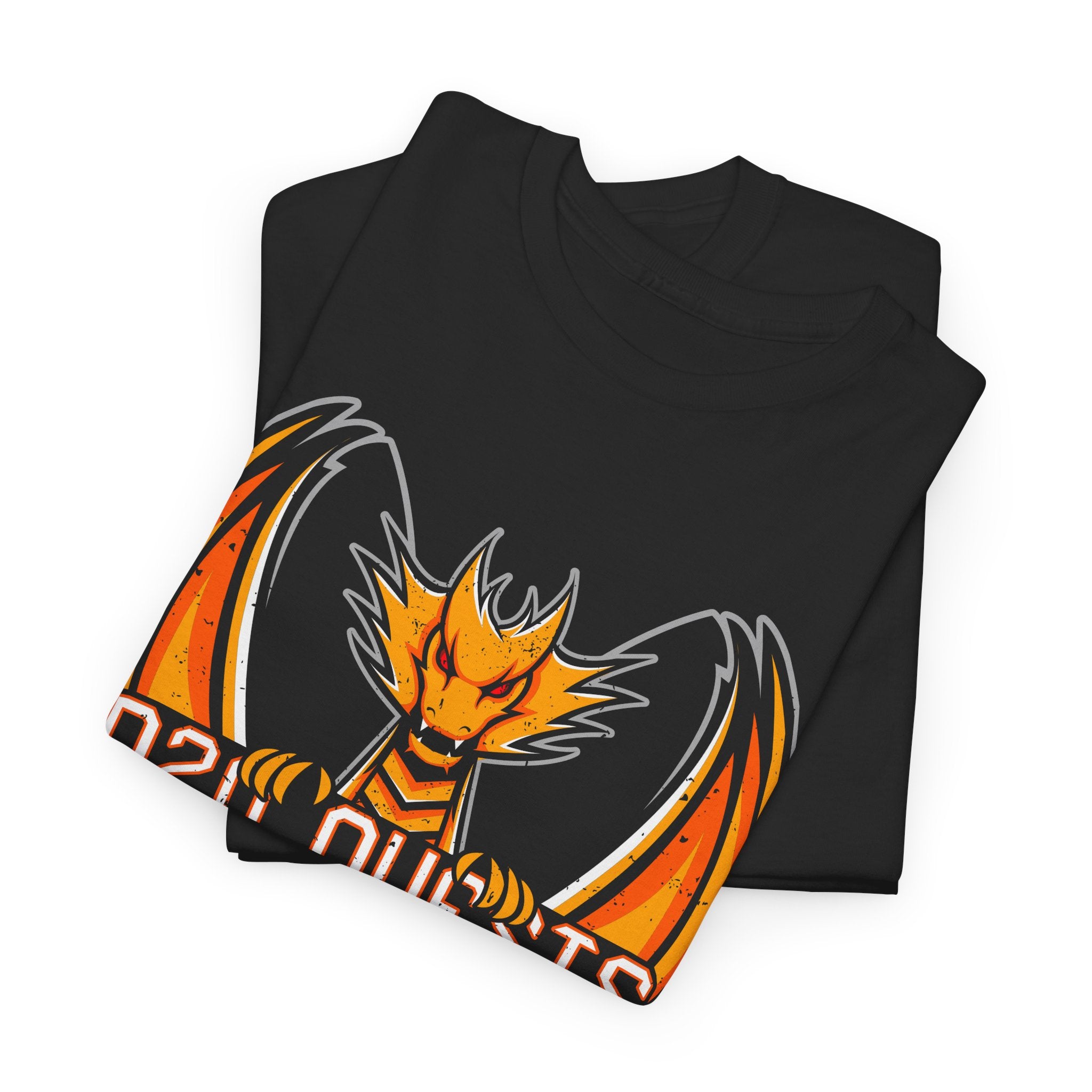 D20 Quests Dragon Logo T-Shirt — TTRPG Tee